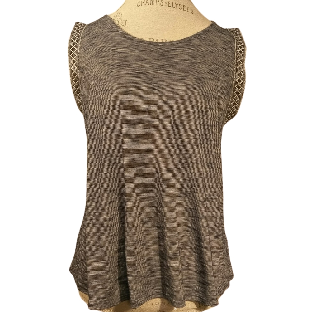 W5 Americana Anthropologie Navy Top
